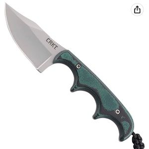 CRKT minimalist bowie fixed blade knife w sheath